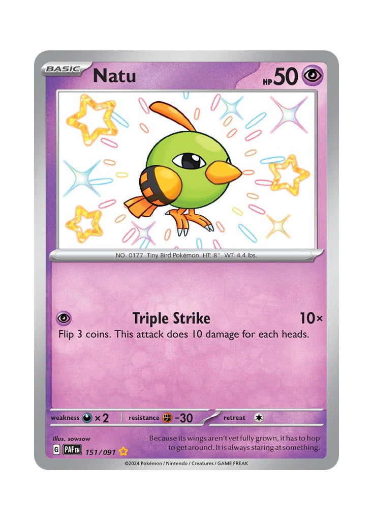 Natu – Paldean Fates (151)