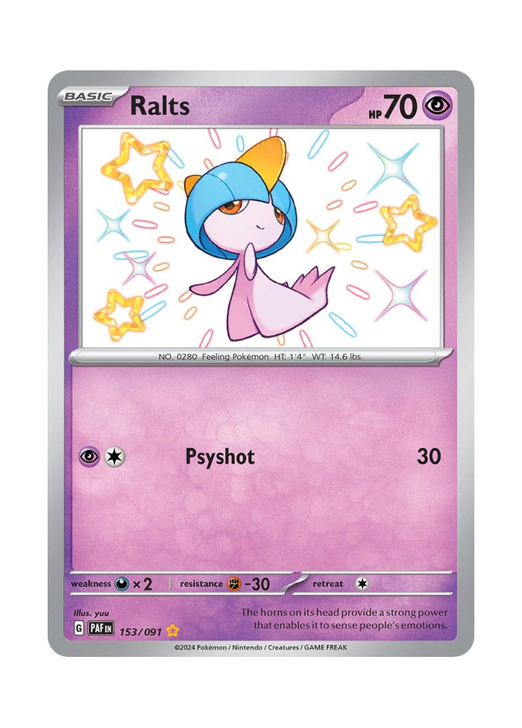 Ralts – Paldean Fates (153)
