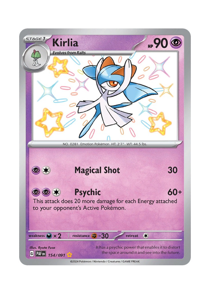 Kirlia – Paldean Fates (154)