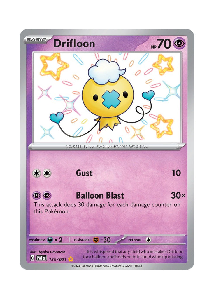 Drifloon – Paldean Fates (155)