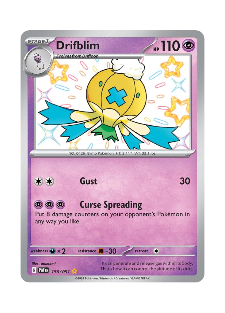 Drifblim – Paldean Fates (156)