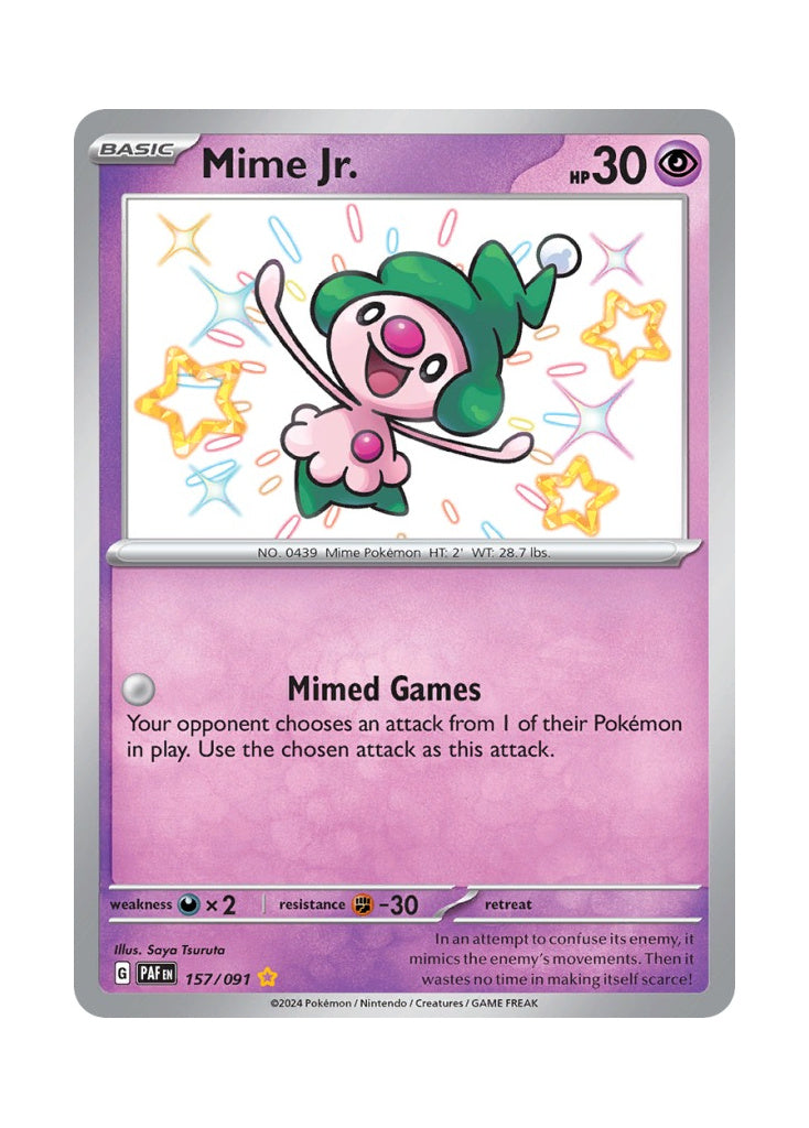 Mime Jr. – Paldean Fates (157)