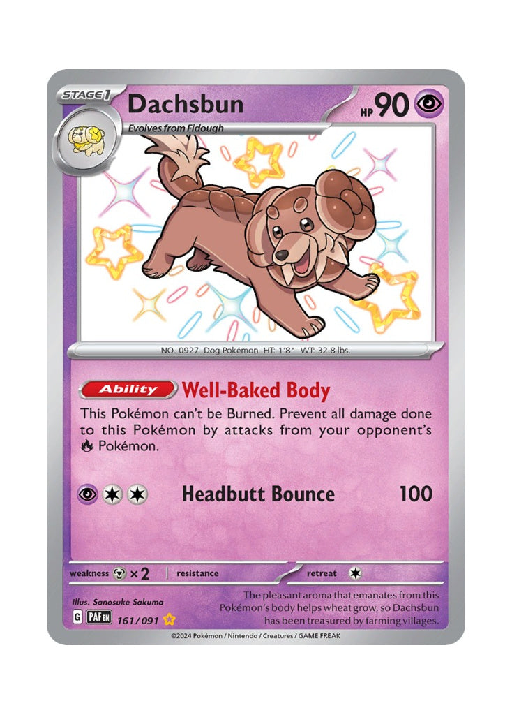 Dachsbun – Paldean Fates (161)