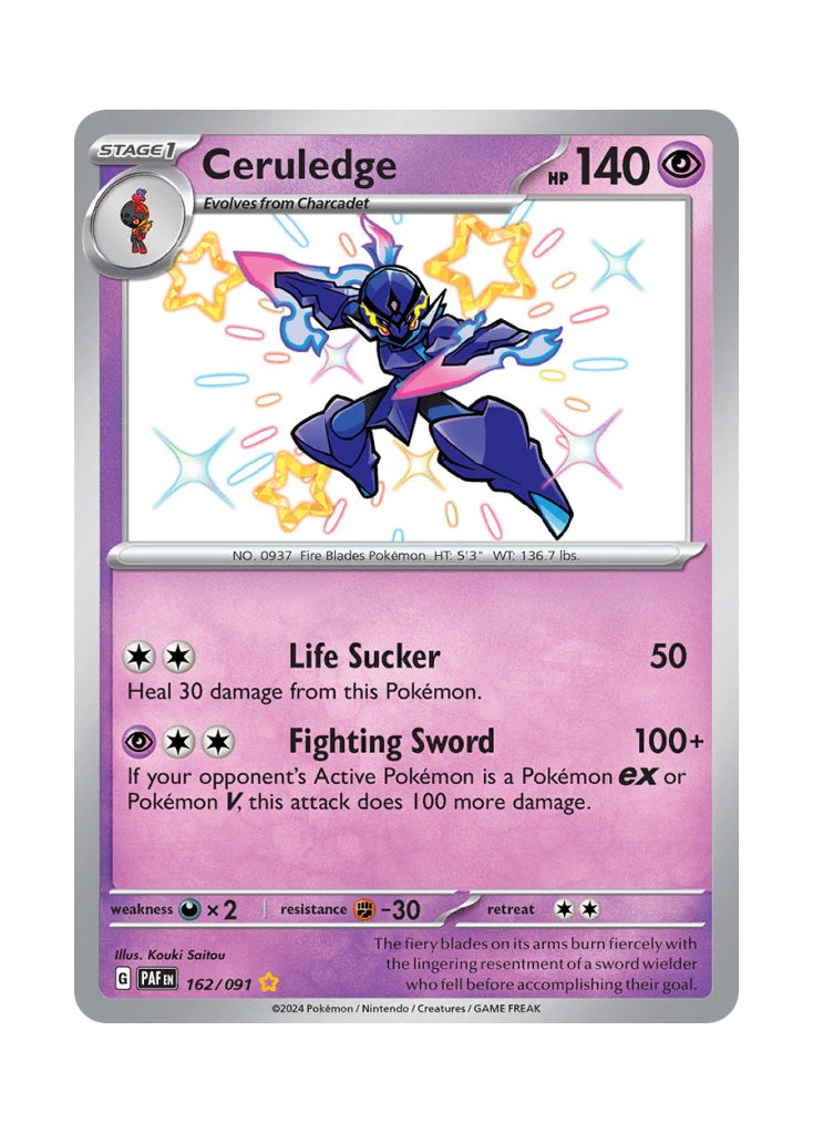 Ceruledge – Paldean Fates (162)