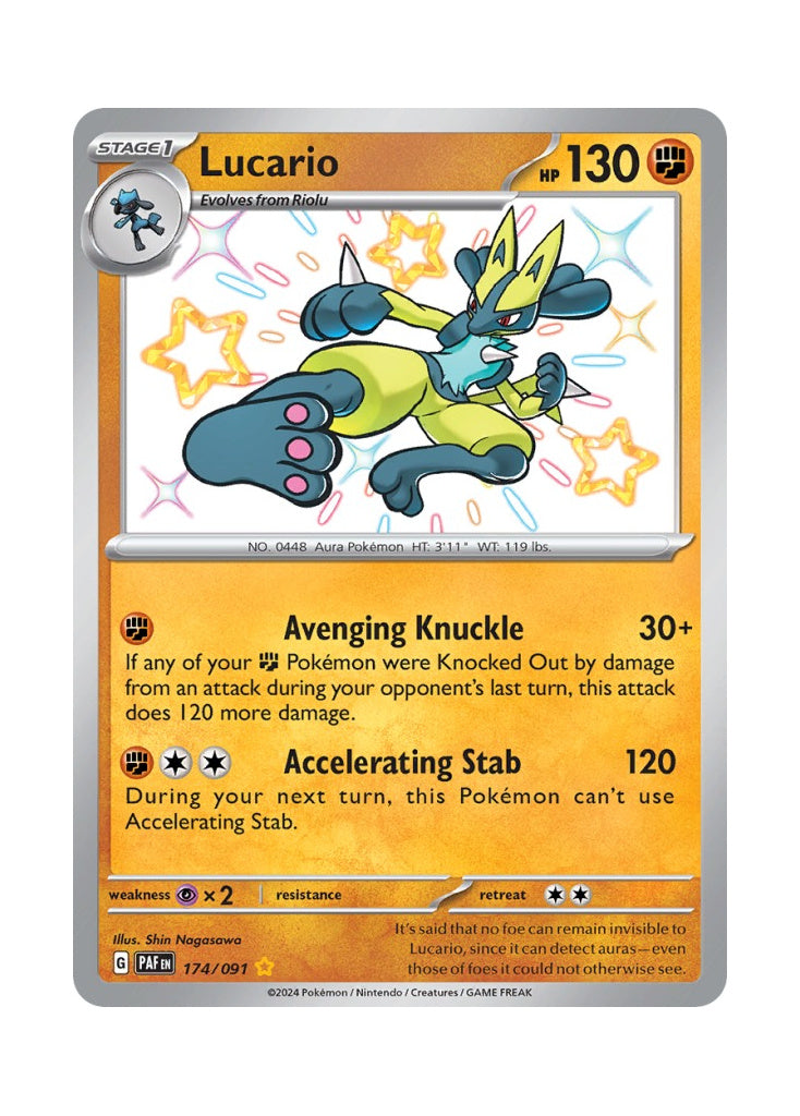 Lucario – Paldean Fates (174)