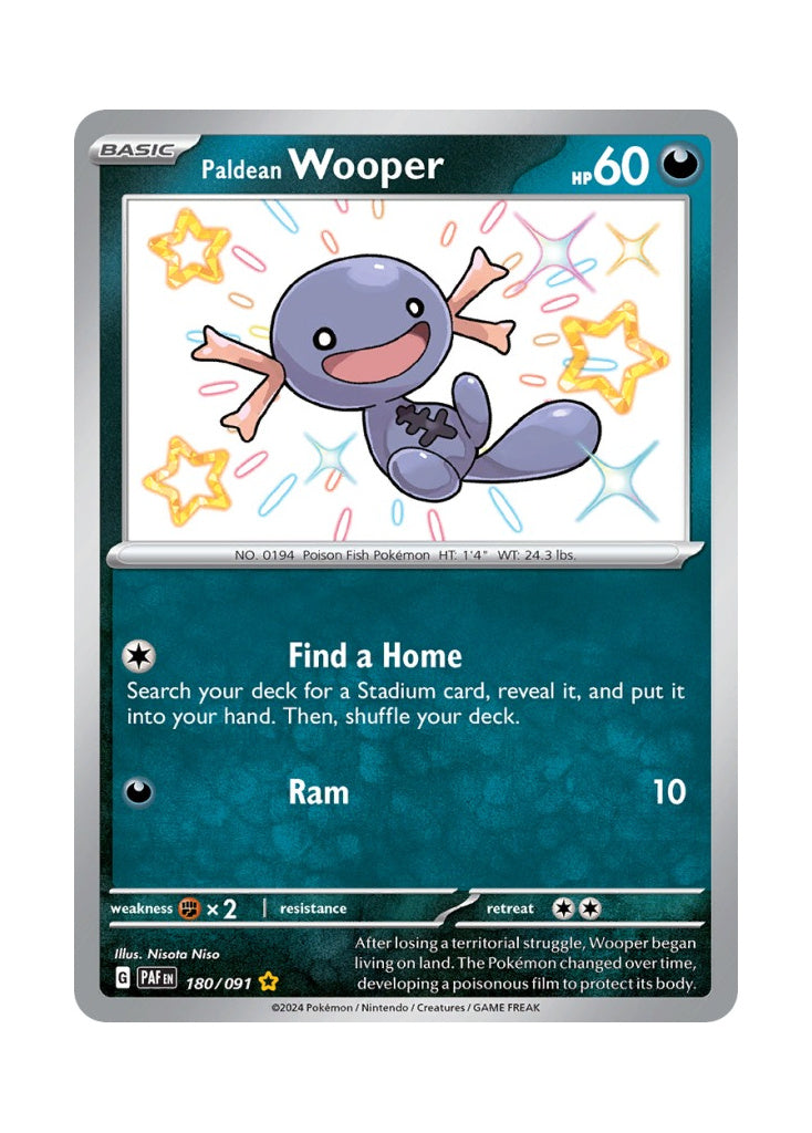 Paldean Wooper – Paldean Fates (180)