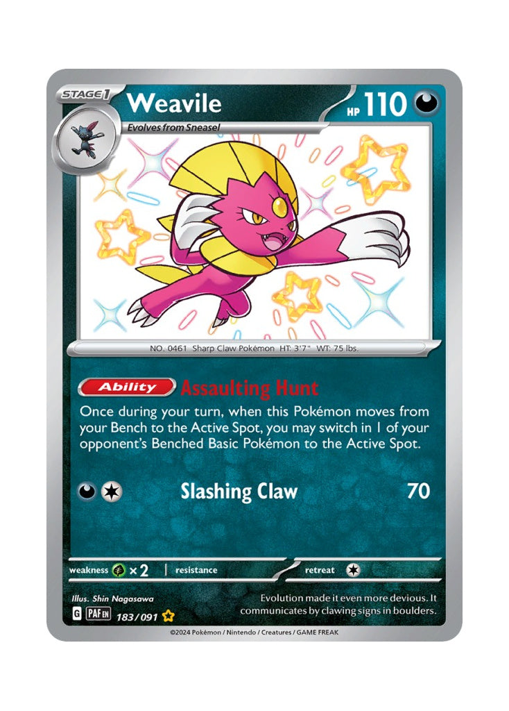 Weavile – Paldean Fates (183)
