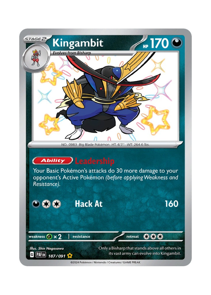Kingambit – Paldean Fates (187)