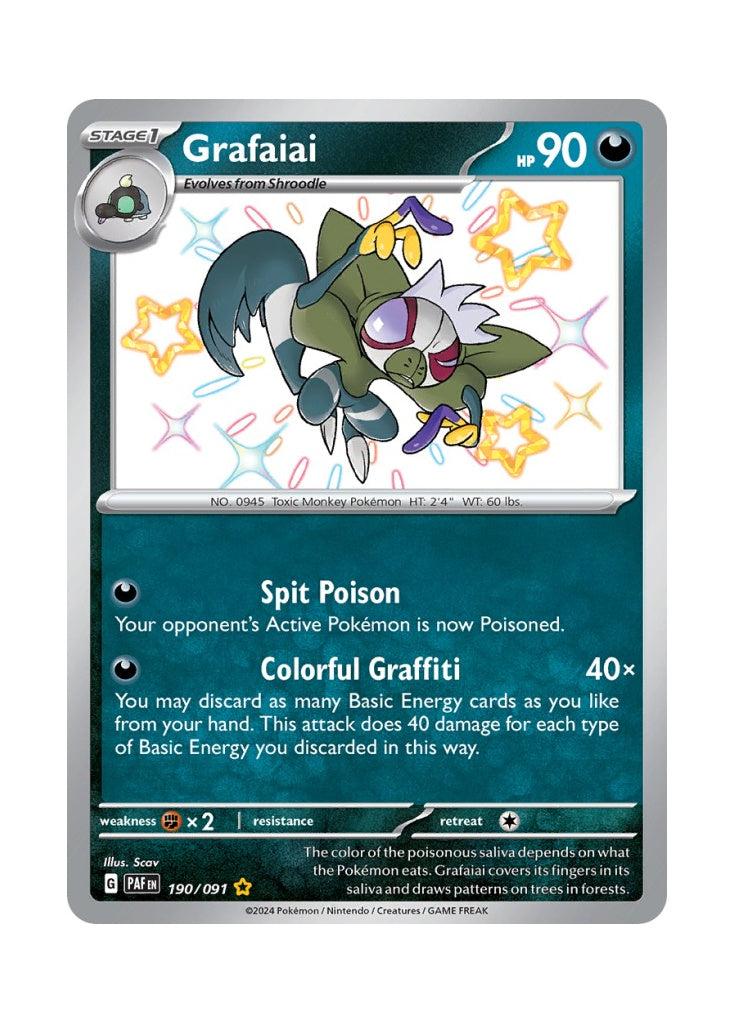 Grafaiai – Paldean Fates (190)