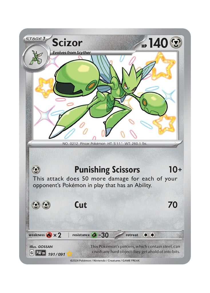 Scizor – Paldean Fates (191)
