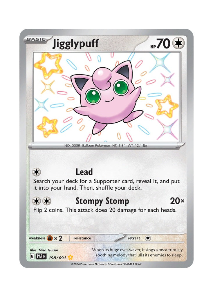 Jigglypuff – Paldean Fates (198)