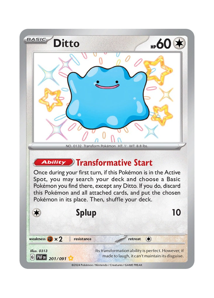 Ditto – Paldean Fates (201)