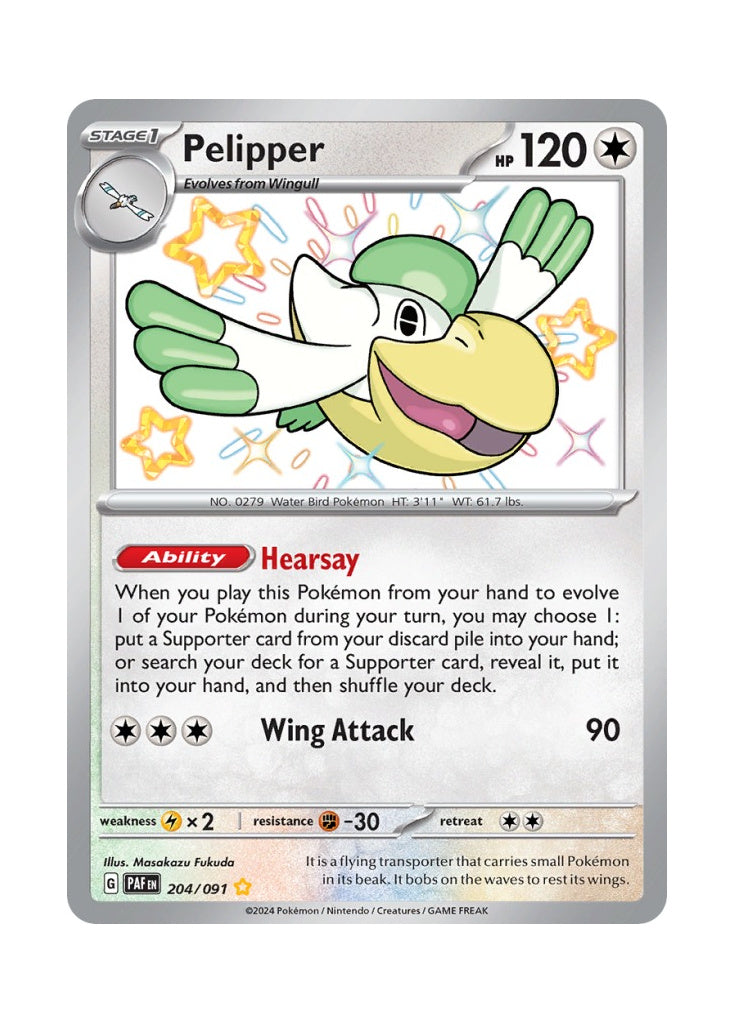 Pelipper – Paldean Fates (204)