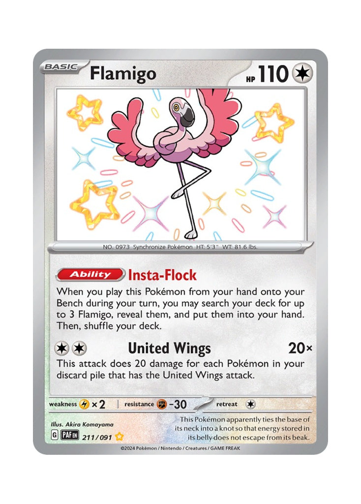 Flamigo – Paldean Fates (211)