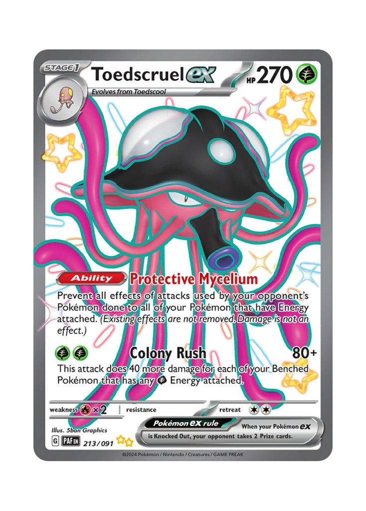 Toedscruel ex – Paldean Fates (213)
