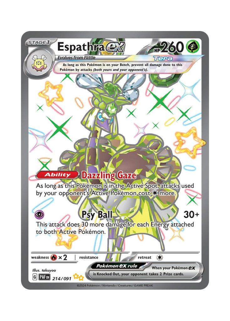 Espathra ex – Paldean Fates (214)