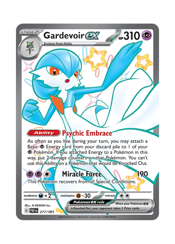 Gardevoir ex – Paldean Fates (217)
