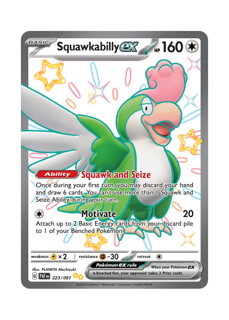 Squawkabilly ex – Paldean Fates (223)