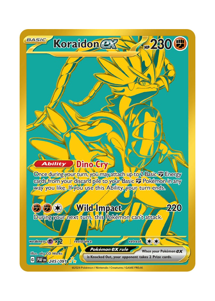 Koraidon ex – Paldean Fates (245)