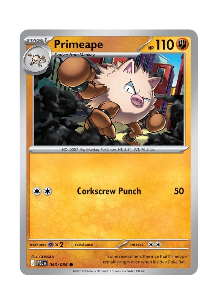 Primeape – Pitch Black (043)