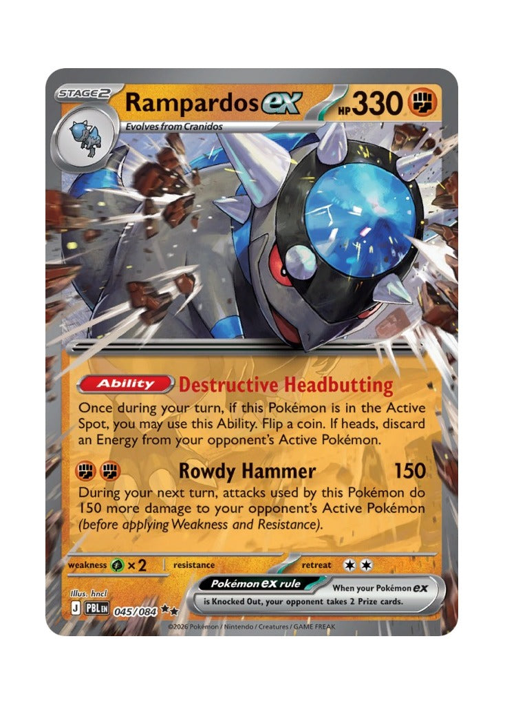 Rampardos ex – Pitch Black (045)