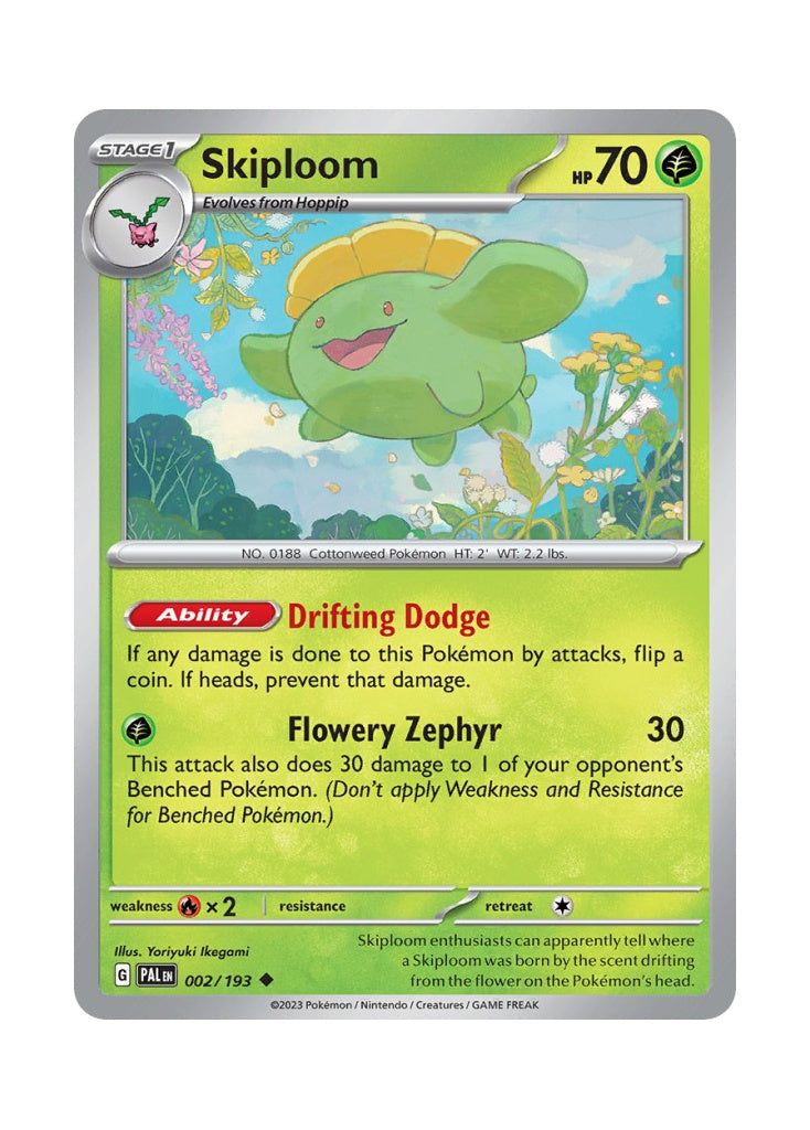 Skiploom – Paldea Evolved (002)