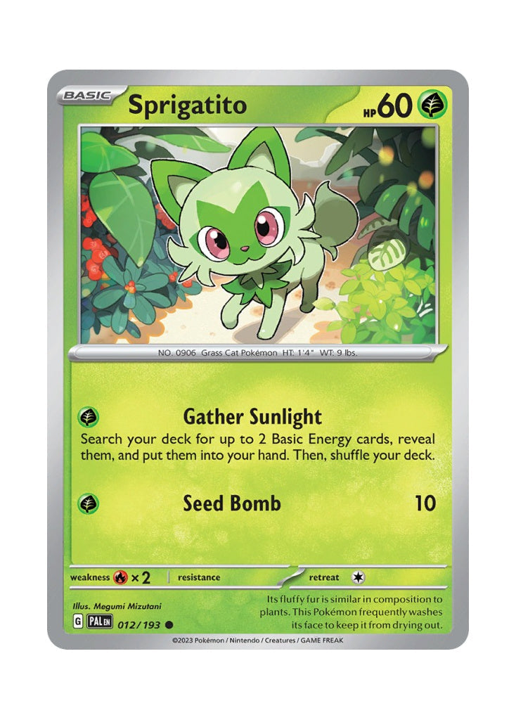 Sprigatito – Paldea Evolved (012)