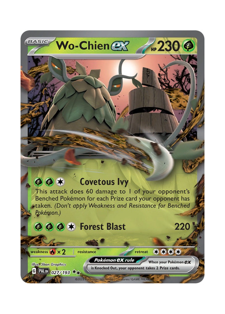 Wo-Chien ex – Paldea Evolved (027)