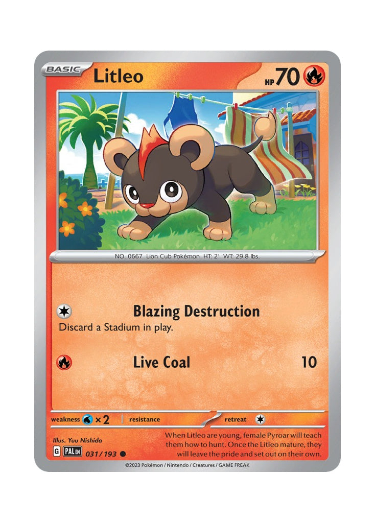 Litleo – Paldea Evolved (031)