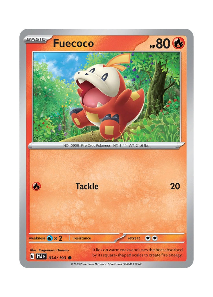 Fuecoco – Paldea Evolved (034)