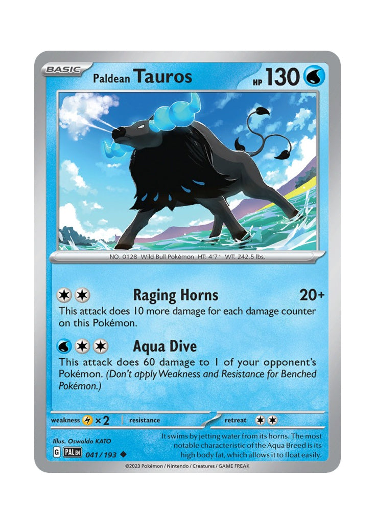 Paldean Tauros – Paldea Evolved (041)