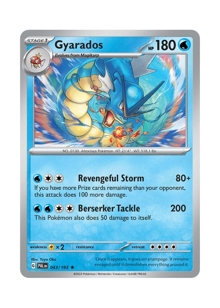 Gyarados – Paldea Evolved (043)