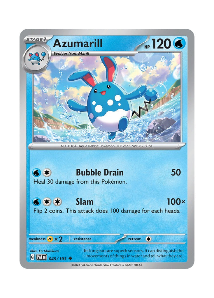 Azumarill – Paldea Evolved (045)