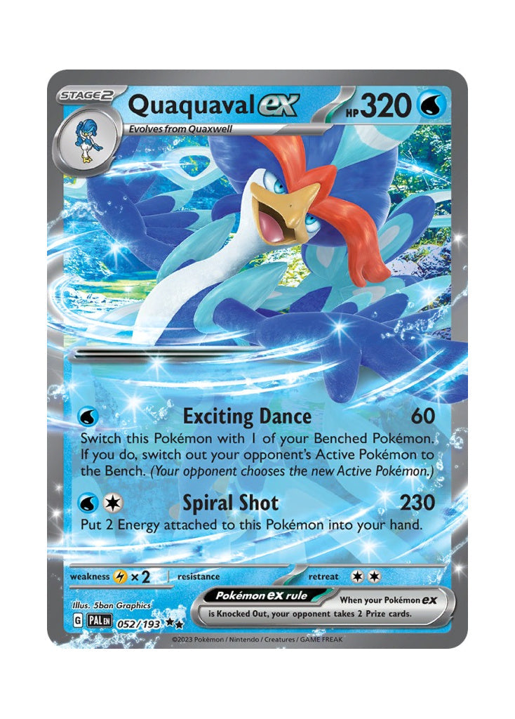 Quaquaval ex – Paldea Evolved (052)