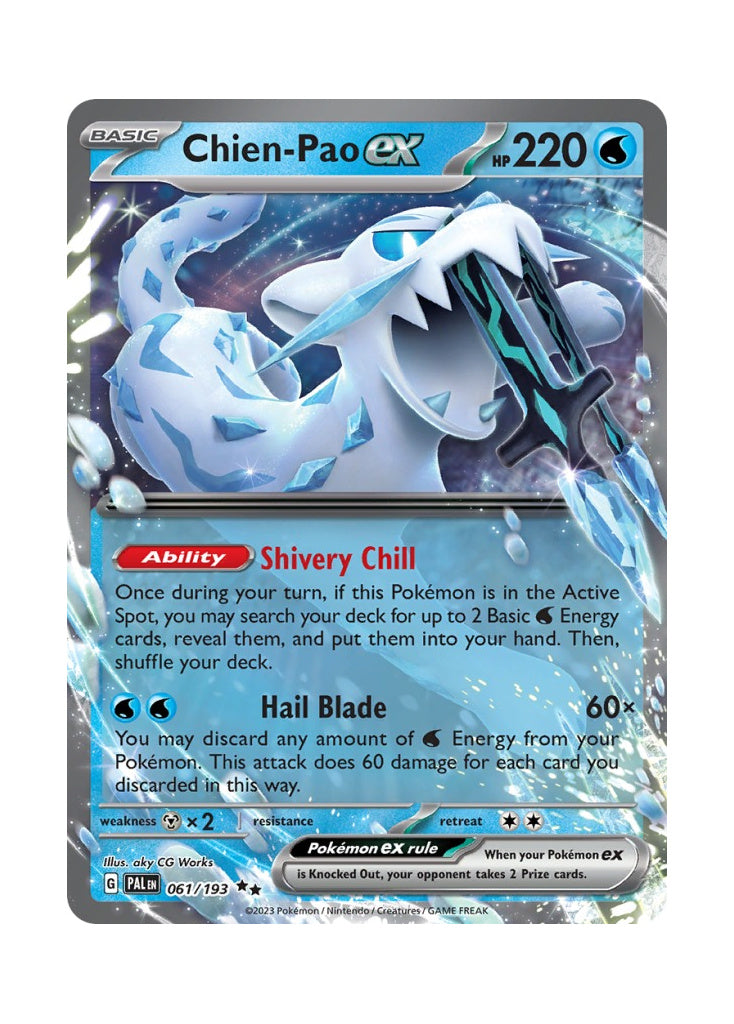 Chien-Pao ex – Paldea Evolved (061)