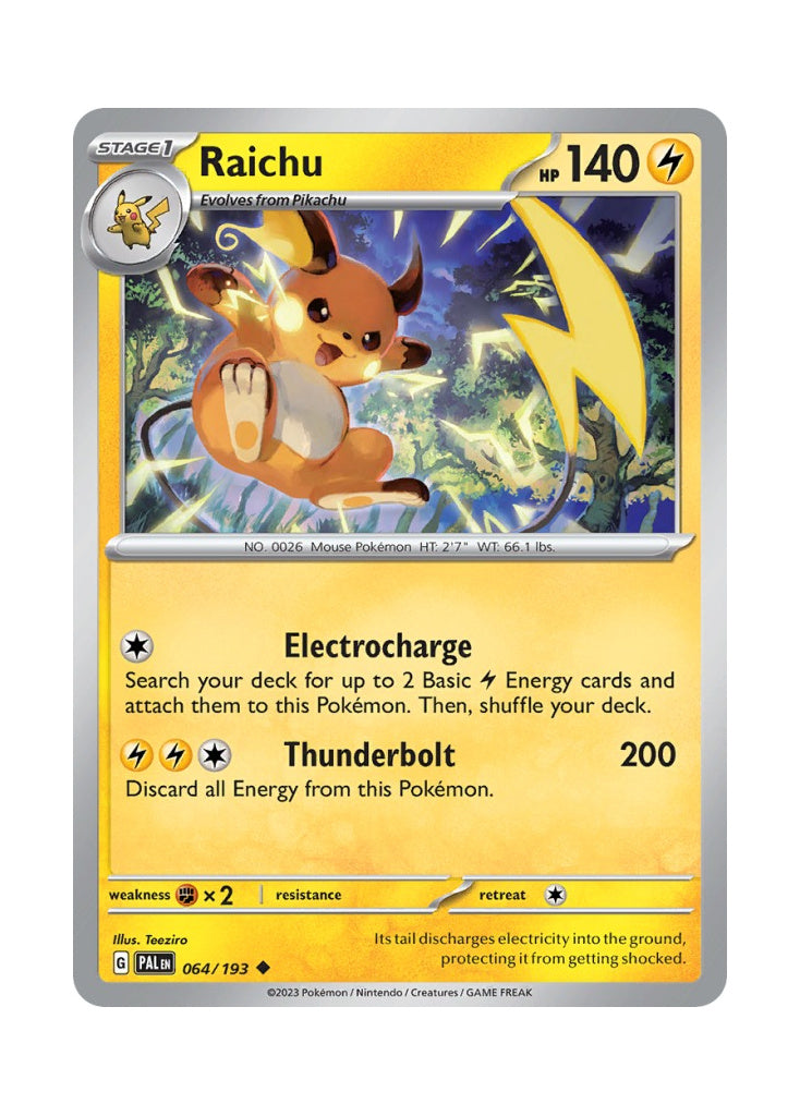 Raichu – Paldea Evolved (064)