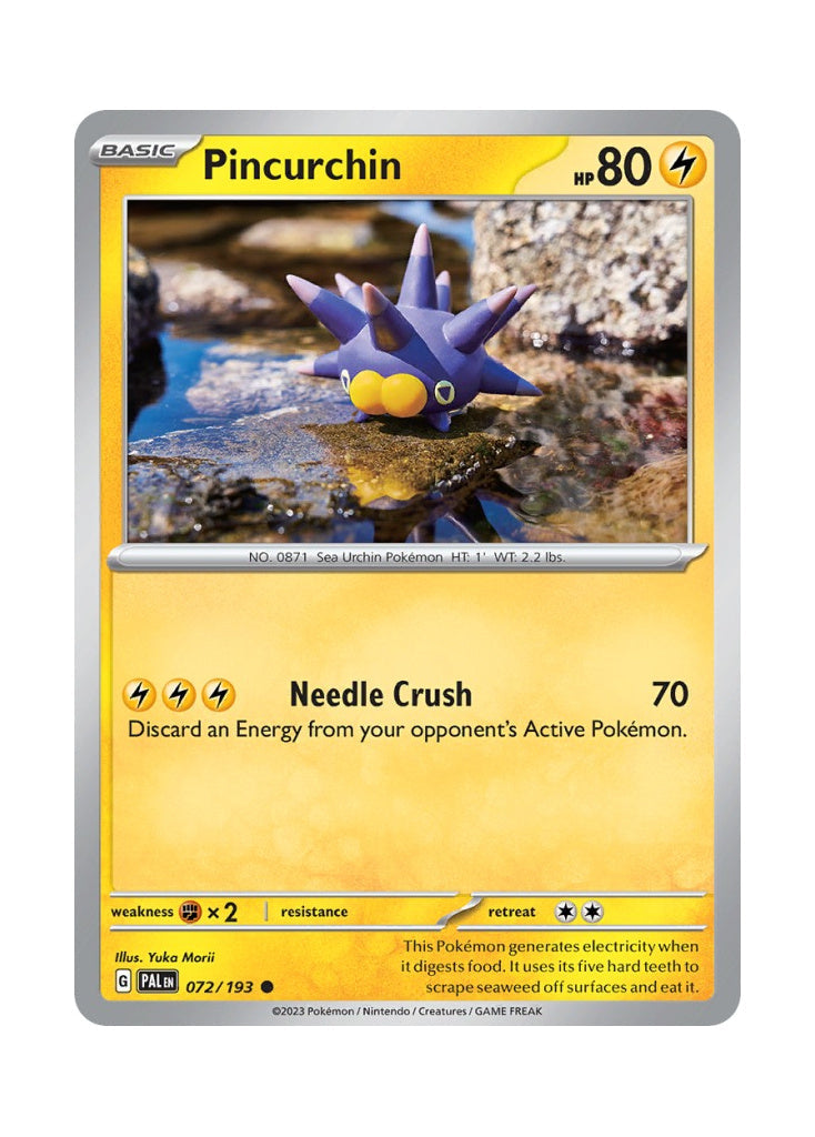Pincurchin – Paldea Evolved (072)