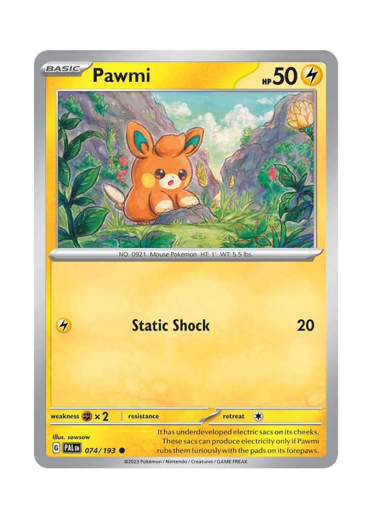 Pawmi – Paldea Evolved (074)