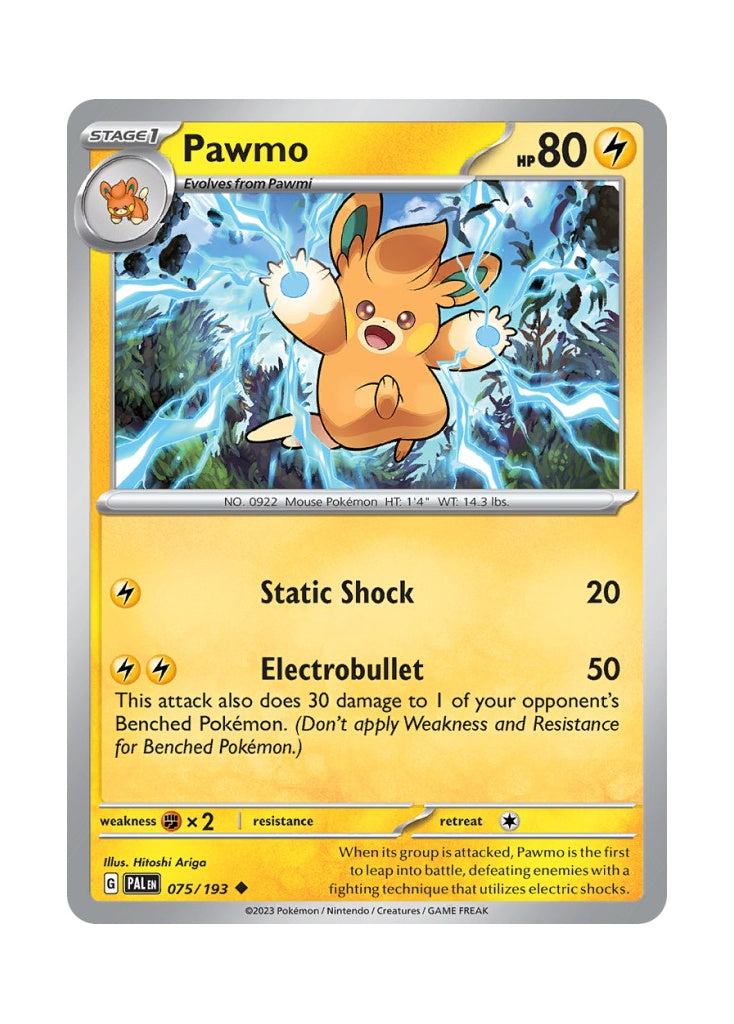 Pawmo – Paldea Evolved (075)