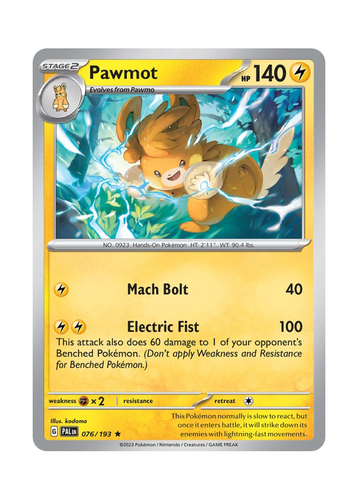 Pawmot – Paldea Evolved (076)