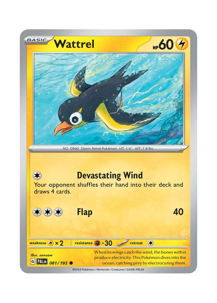 Wattrel – Paldea Evolved (081)