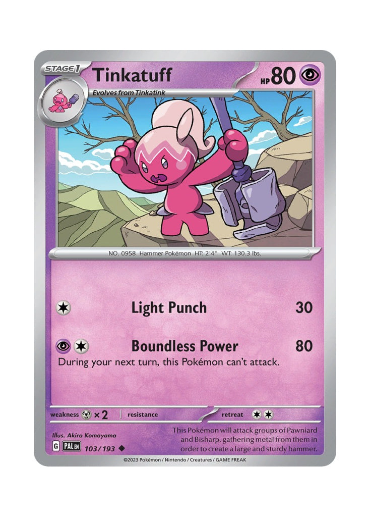 Tinkatuff – Paldea Evolved (103)