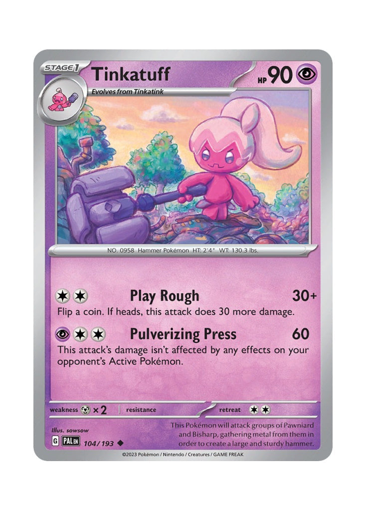 Tinkatuff – Paldea Evolved (104)
