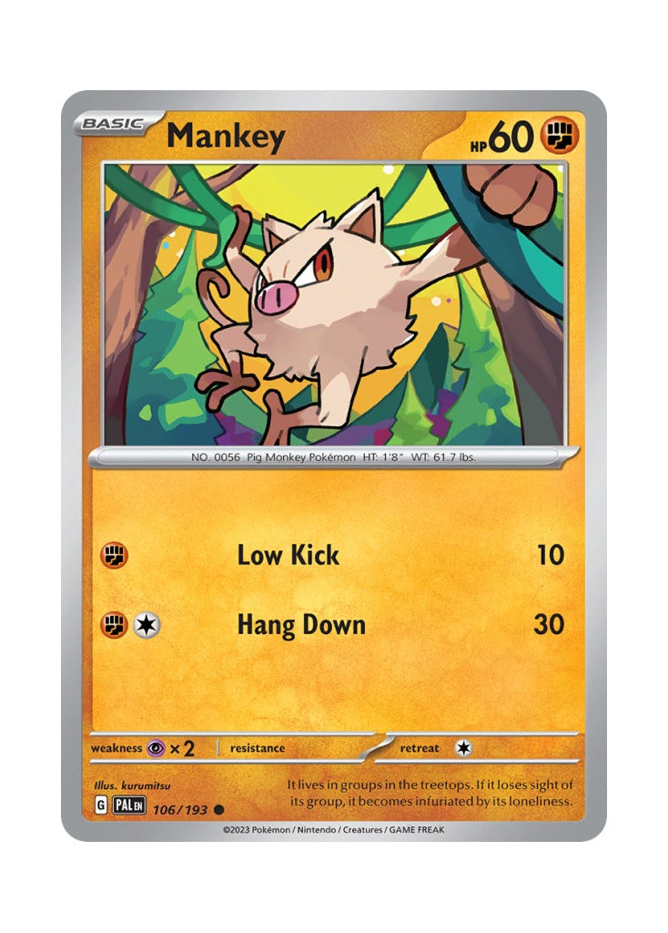 Mankey – Paldea Evolved (106)