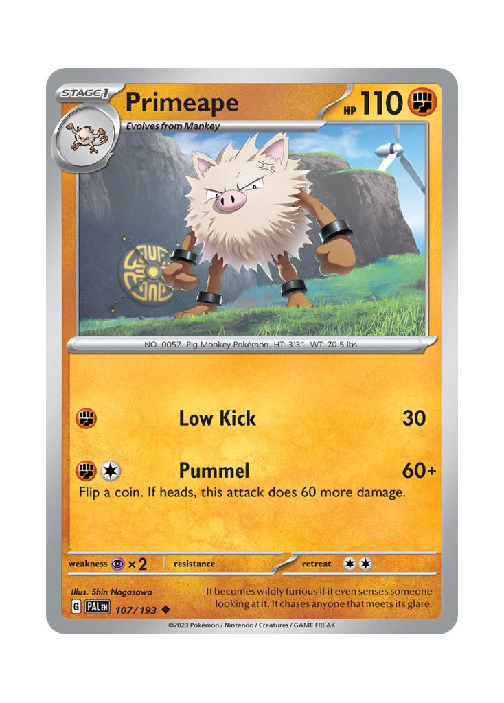 Primeape – Paldea Evolved (107)