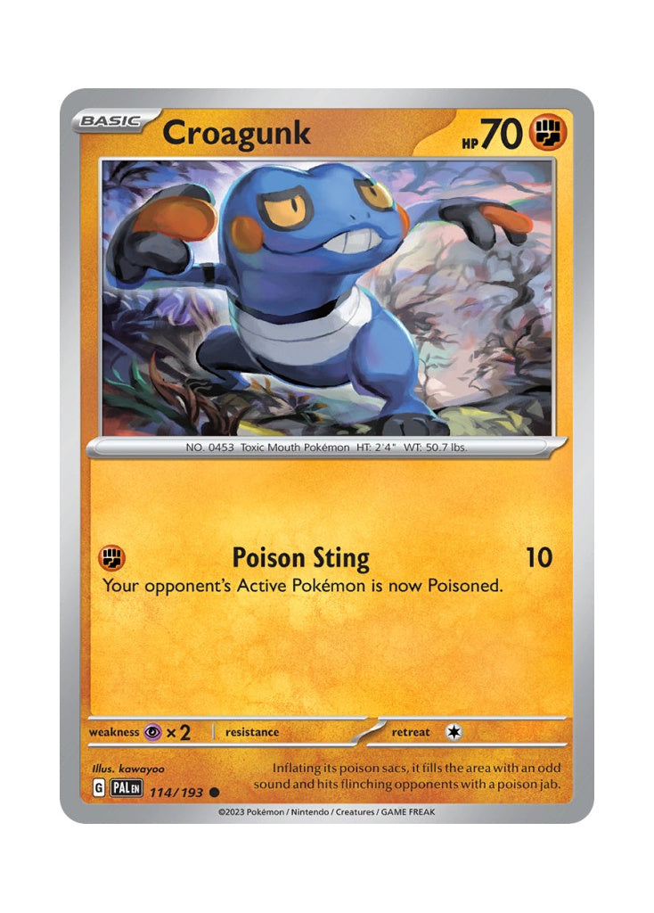 Croagunk – Paldea Evolved (114)