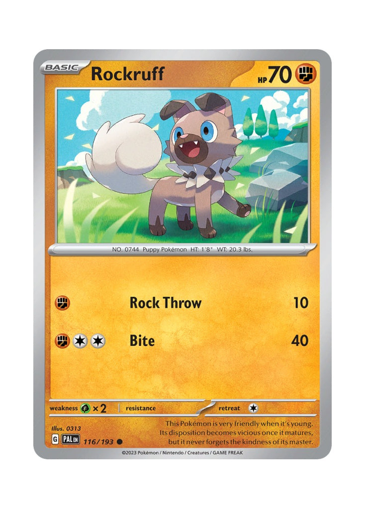 Rockruff – Paldea Evolved (116)