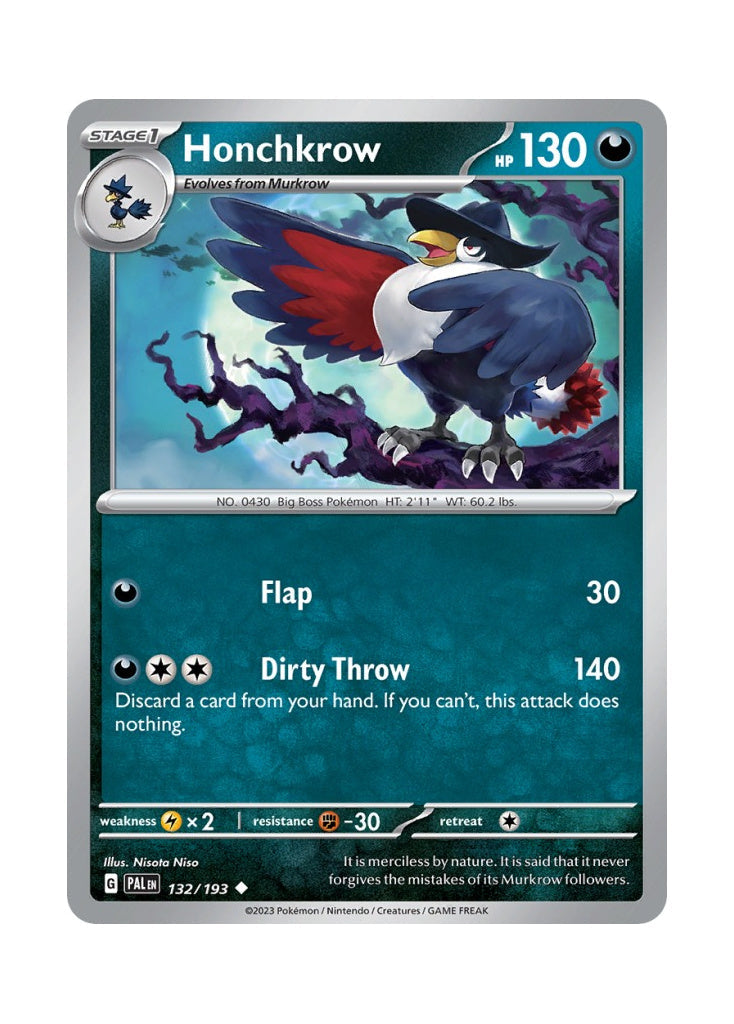 Honchkrow – Paldea Evolved (132)