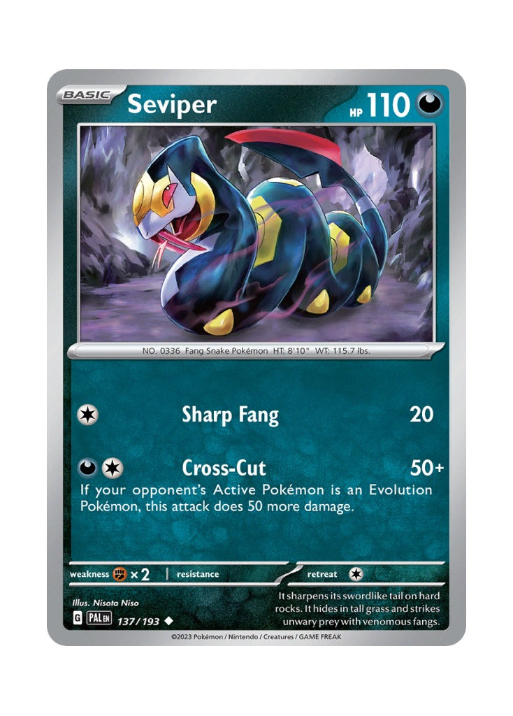 Seviper – Paldea Evolved (137)