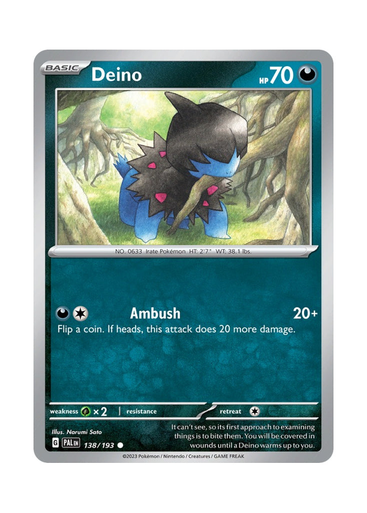 Deino – Paldea Evolved (138)